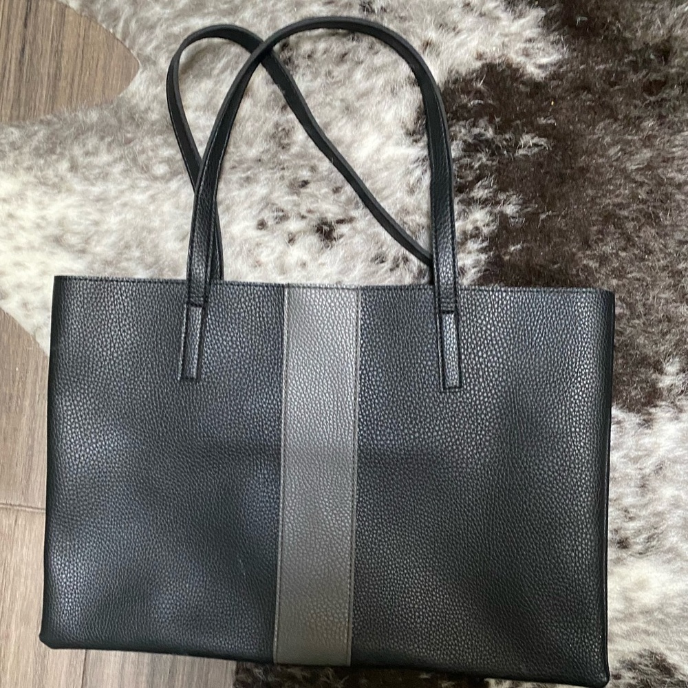 Vince Camuto Striped Tote